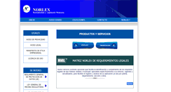 Desktop Screenshot of norlexinternacional.com